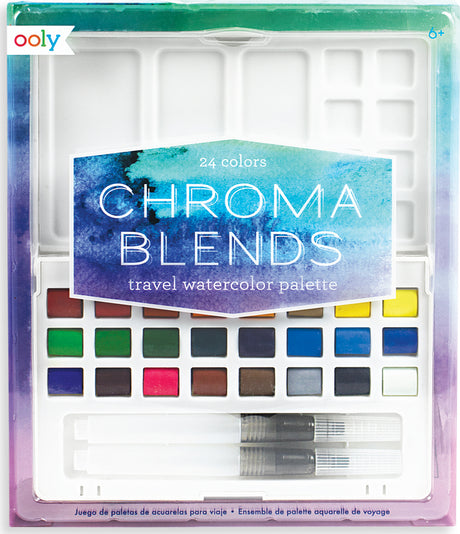 Travel Watercolor Palette