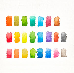 Travel Watercolor Palette