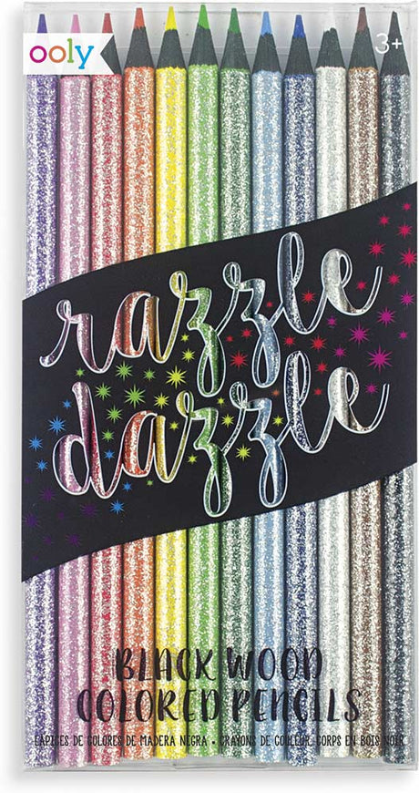 Razzle Dazzle Colored Pencils - Set of 12
