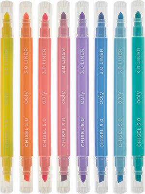 Pastel Liners Dual Tip Markers