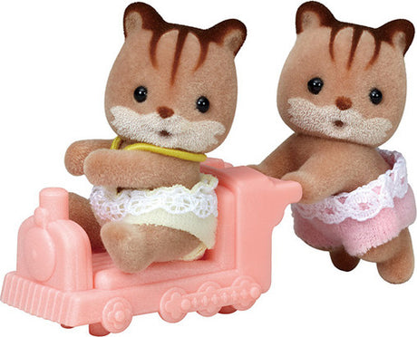 Hazelnut Chipmunk Twins