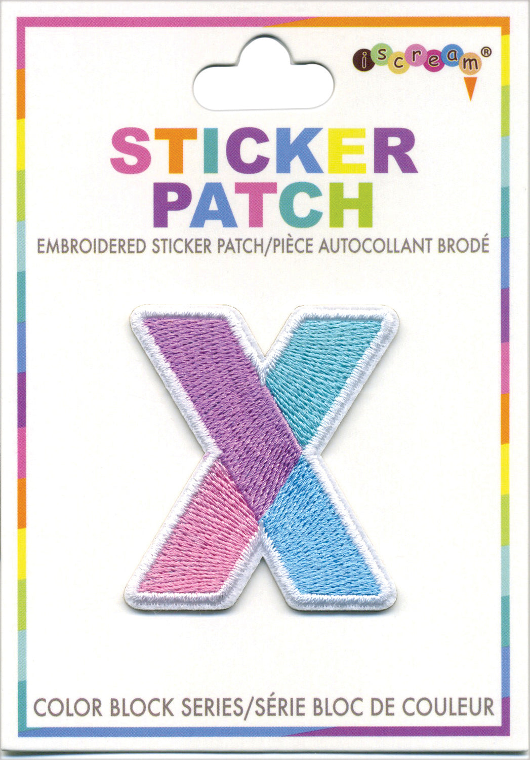 Color Block Sticker Patch