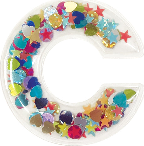 Confetti Letter Patch