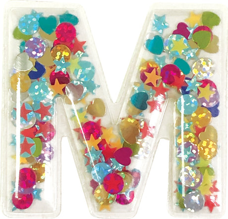 Confetti Letter Patch