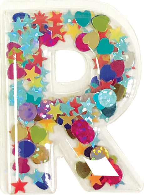 Confetti Letter Patch
