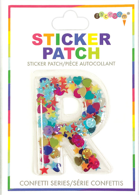 Confetti Letter Patch