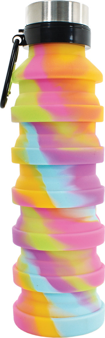 Tie Dye Collapsible Water Bottle