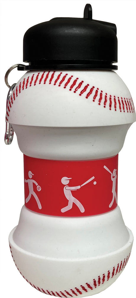 Baeball Silicone Collapsible Water Bottle