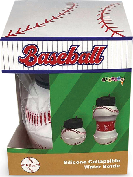 Baeball Silicone Collapsible Water Bottle