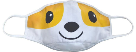 Corgi Face Mask - Children's Size