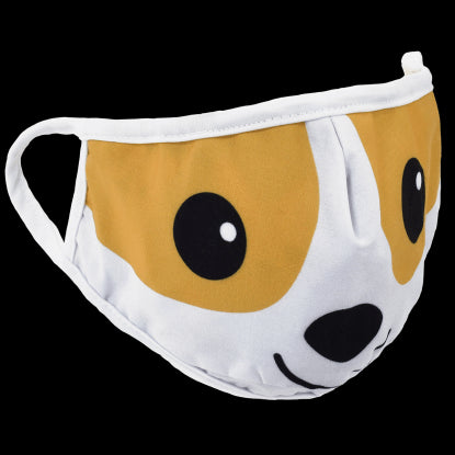 Corgi Face Mask - Children's Size