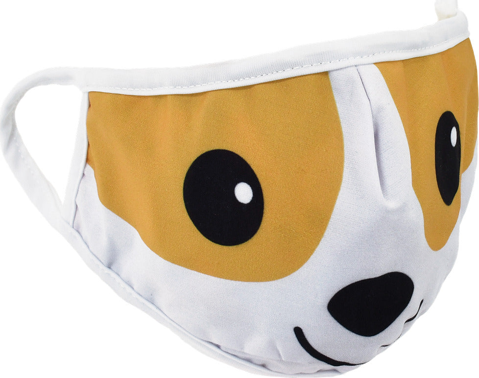 Corgi Face Mask - Children's Size