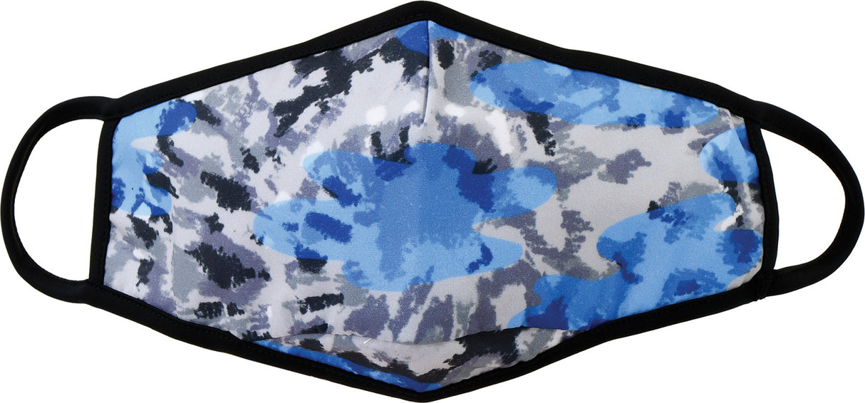 Blue Tie Dye Face Mask - Children's Size