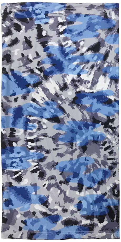 Blue Tie Dye Gaiter Face Mask - Children's Size