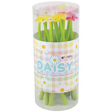 Daisy Gingham Flower Pen Assortment