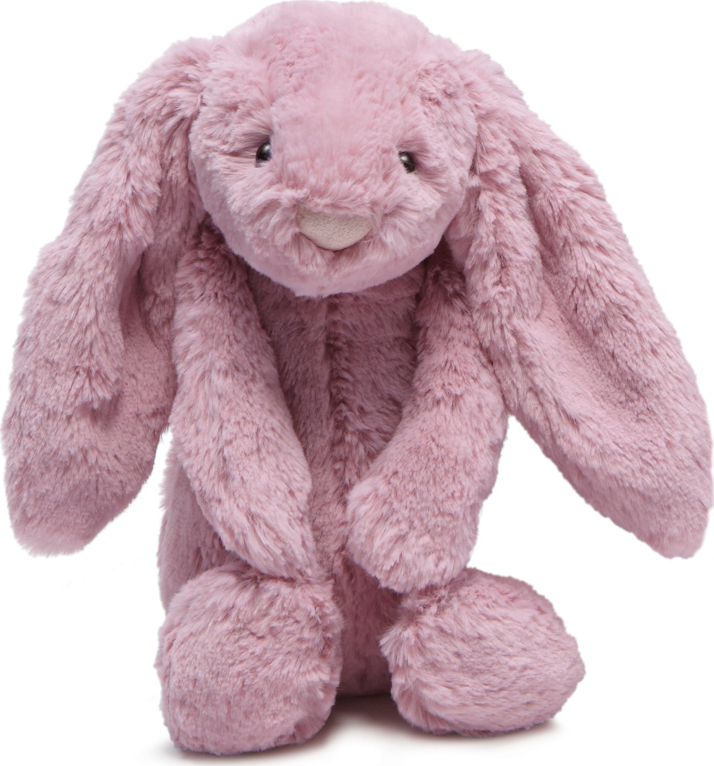Bashful Bunny Tulip Pink Med - Gingerbread House Toys