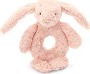 Bashful Blush Bunny Ring Rattle