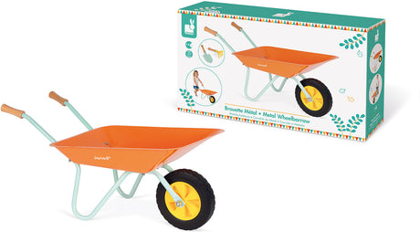 Happy Garden Metal Wheelbarrow