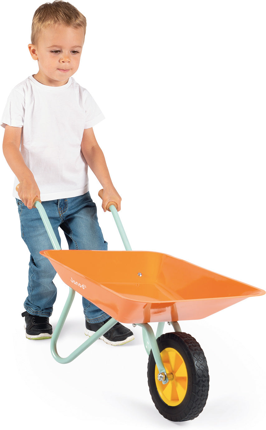 Happy Garden Metal Wheelbarrow