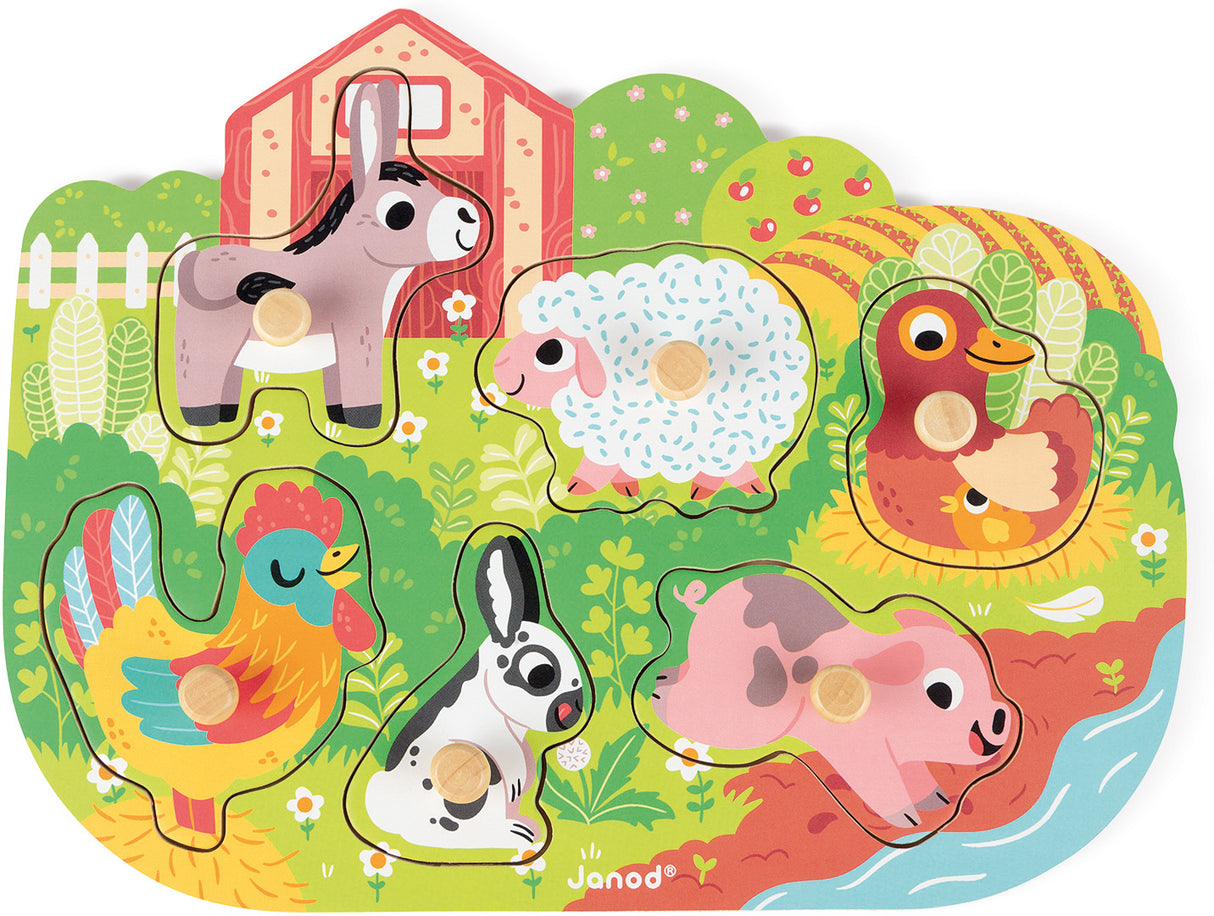 Happy Farm Puzzle