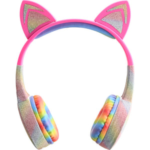 Kiddy Ears LED "Light Up" Bluetooth Headphones