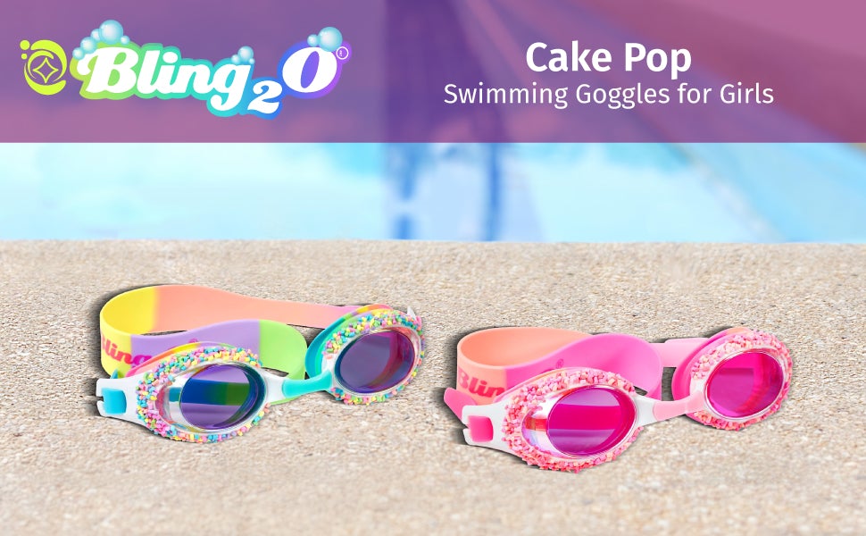 Swim Goggle Cake Pop Sprinkles