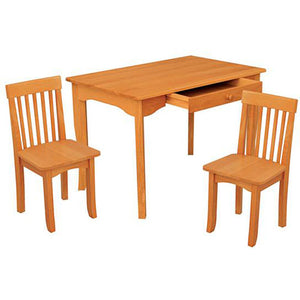 Avalon Table and 2 Chair Set - Honey