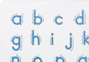 A - Z Lower Case Magnatab