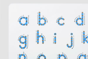 A - Z Lower Case Magnatab