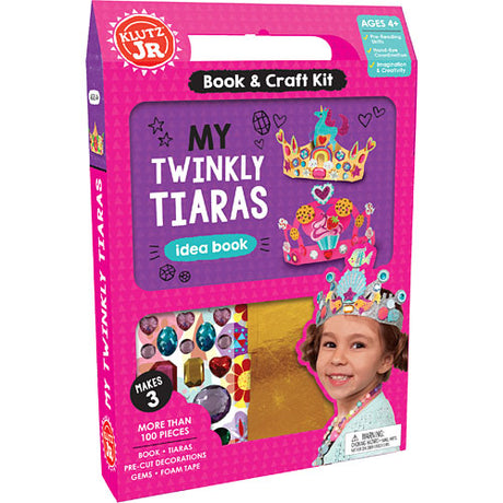 KLUTZ JR. MY TWINKLY TIARAS