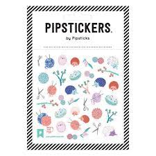 Knittin Hedgies Stickers