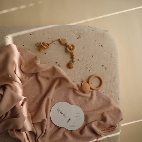 Muslin Crib Sheet - Star