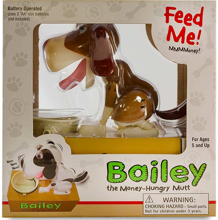 Bailey "The Money Hungry Mutt Bank"