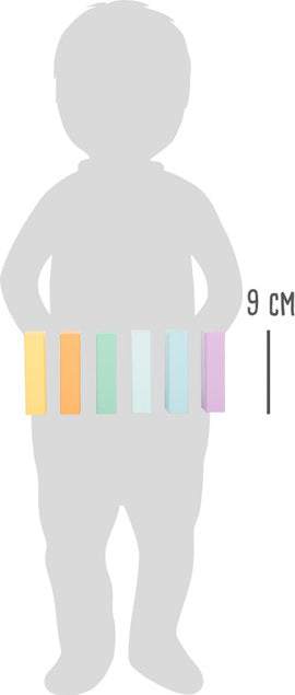 Pastel Wooden Building Blocks