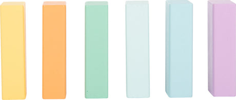 Pastel Wooden Building Blocks