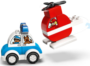 LEGO DUPLO: Fire Helicopter & Police Car