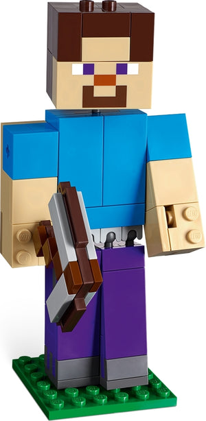 LEGO Minecraft: Steve BigFig with Parrot