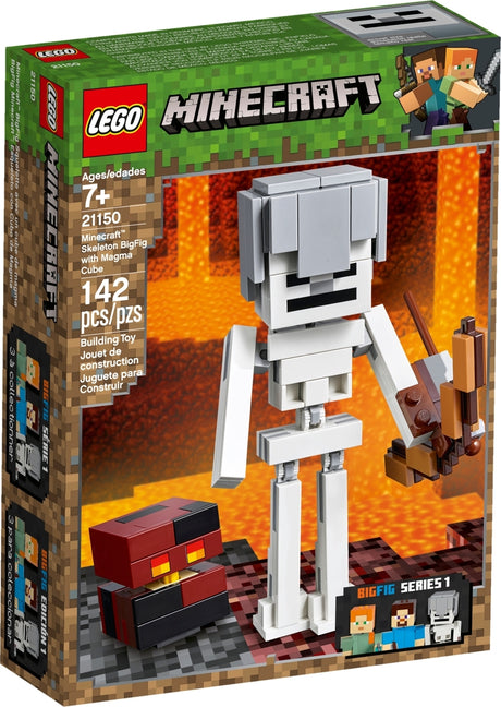 LEGO Minecraft: Skeleton BigFig with Magma Cube