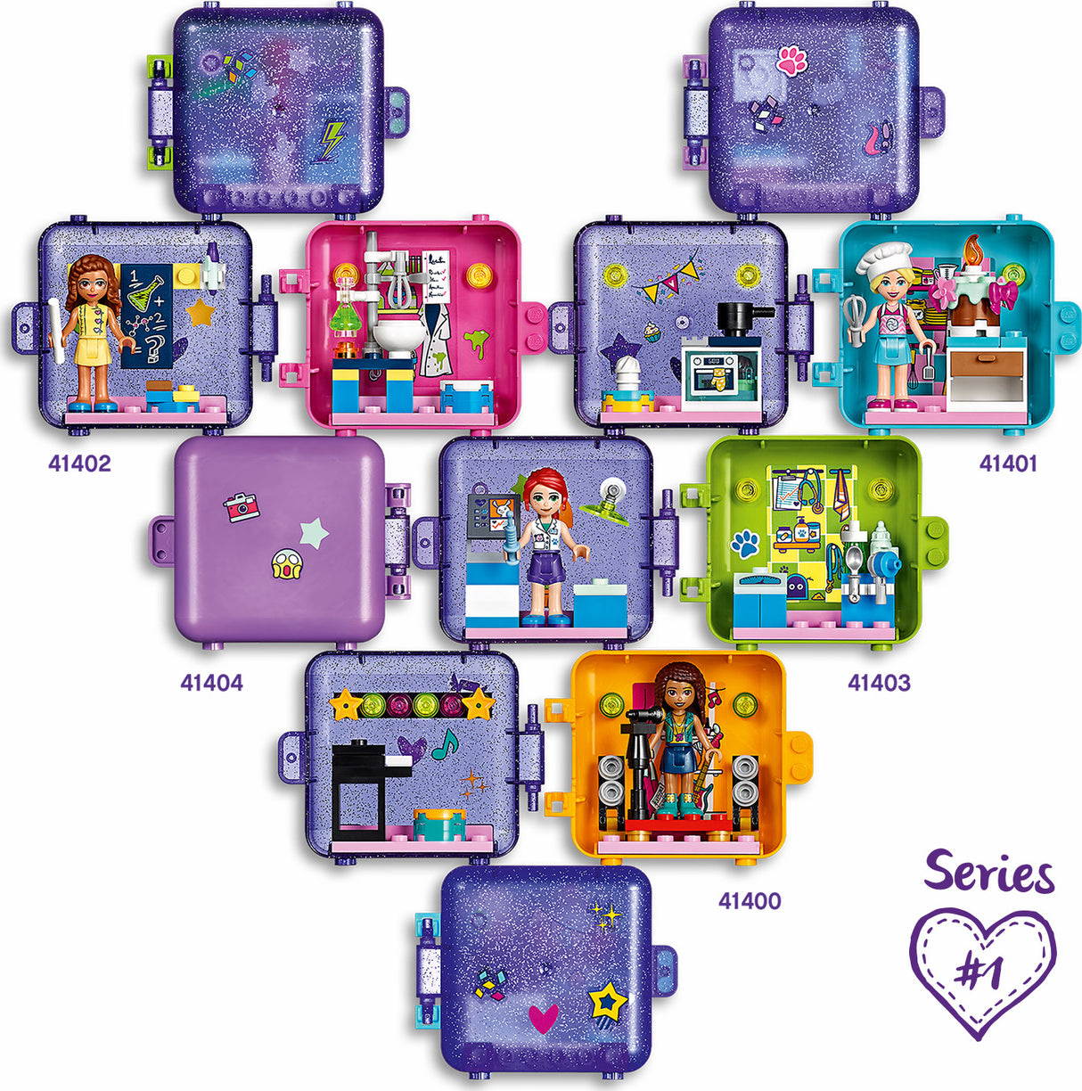 LEGO Friends Olivia's Play Cube Set Series 1 (blind set)