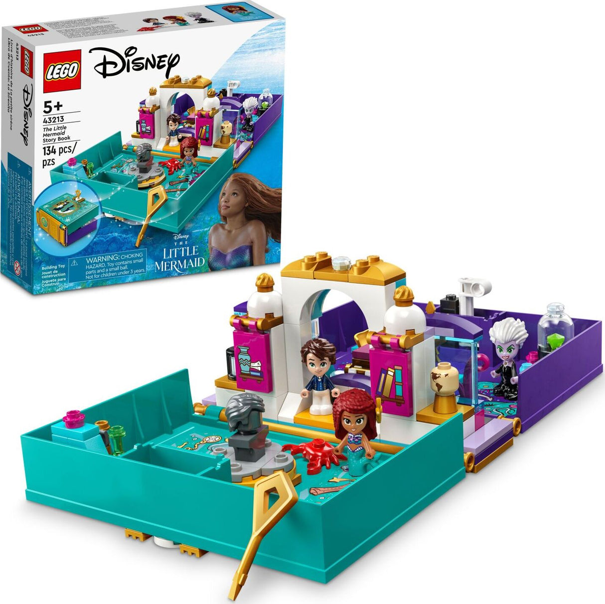 LEGO® Disney Princess: The Little Mermaid Story Book