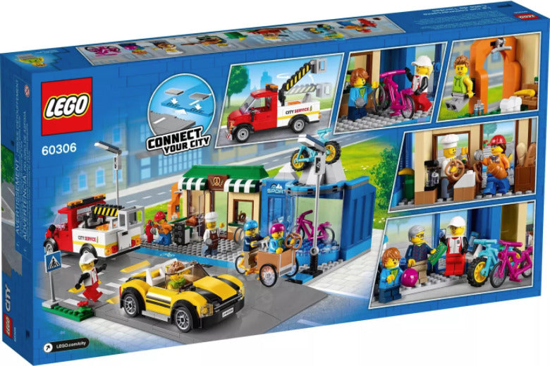 LEGO City Shopping Street Building Kit