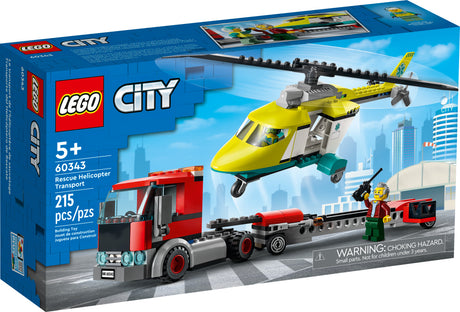 LEGO City: Rescue Helicopter Transport