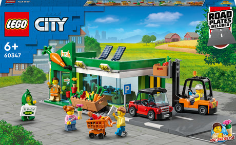 LEGO® City Grocery Store Shop Set with Car