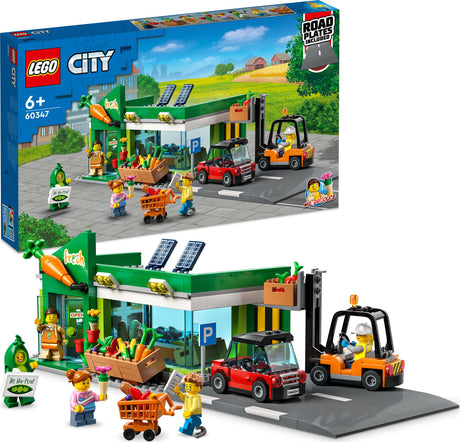 LEGO® City Grocery Store Shop Set with Car