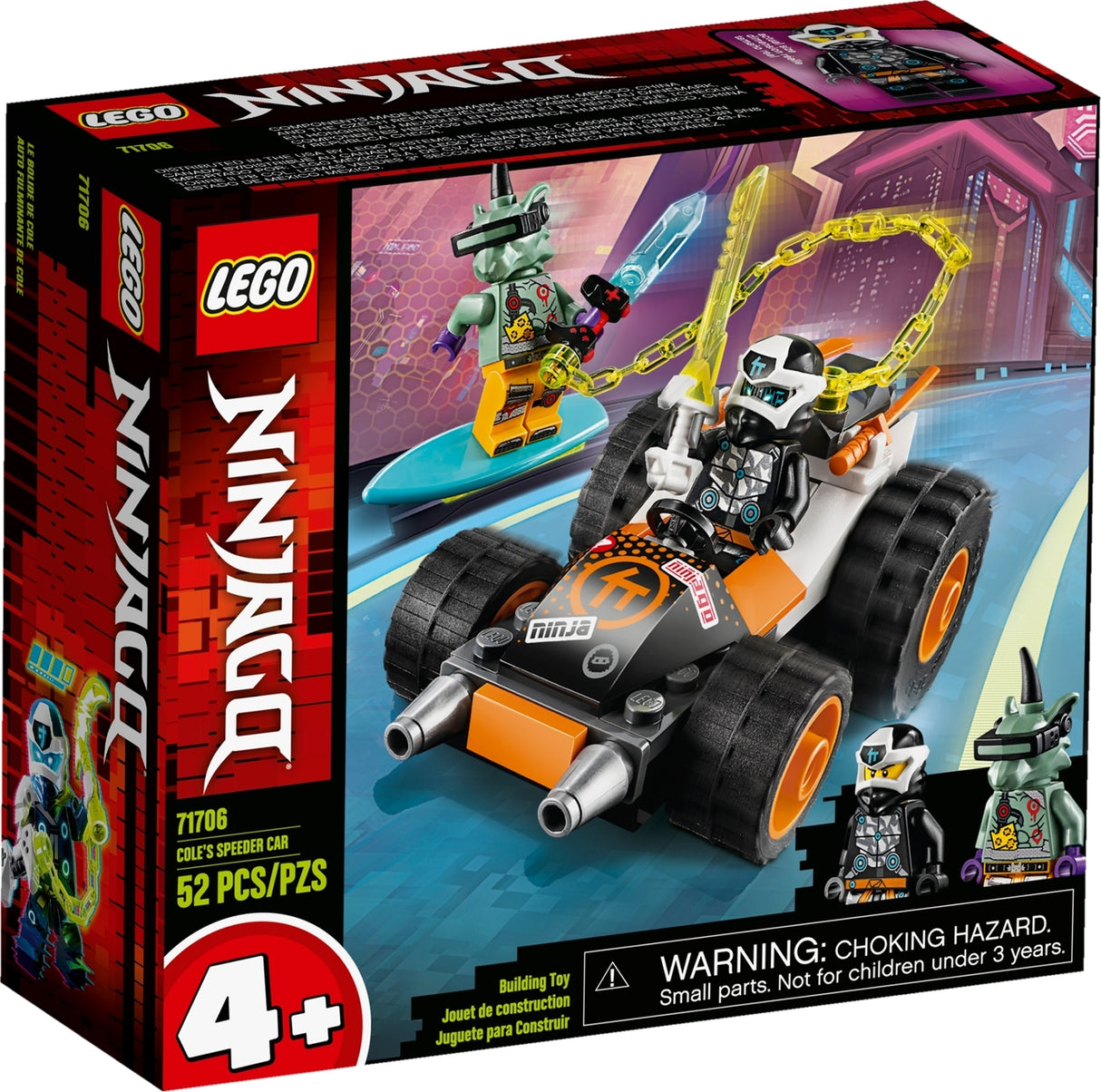 LEGO NINJAGO: Cole's Speeder Car
