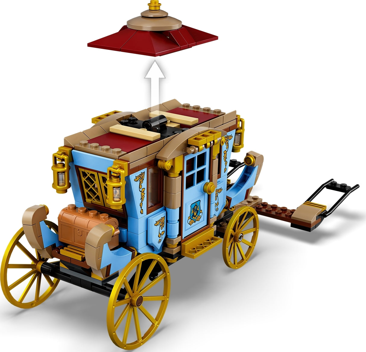 Beauxbatons' Carriage: Arrival At Hogwarts