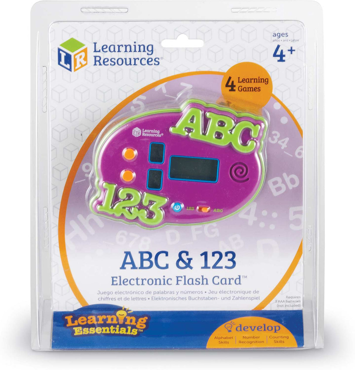ABC & 123 Electronic Flash Card