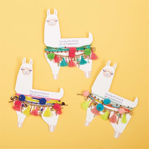 Llama Love Bracelet Set