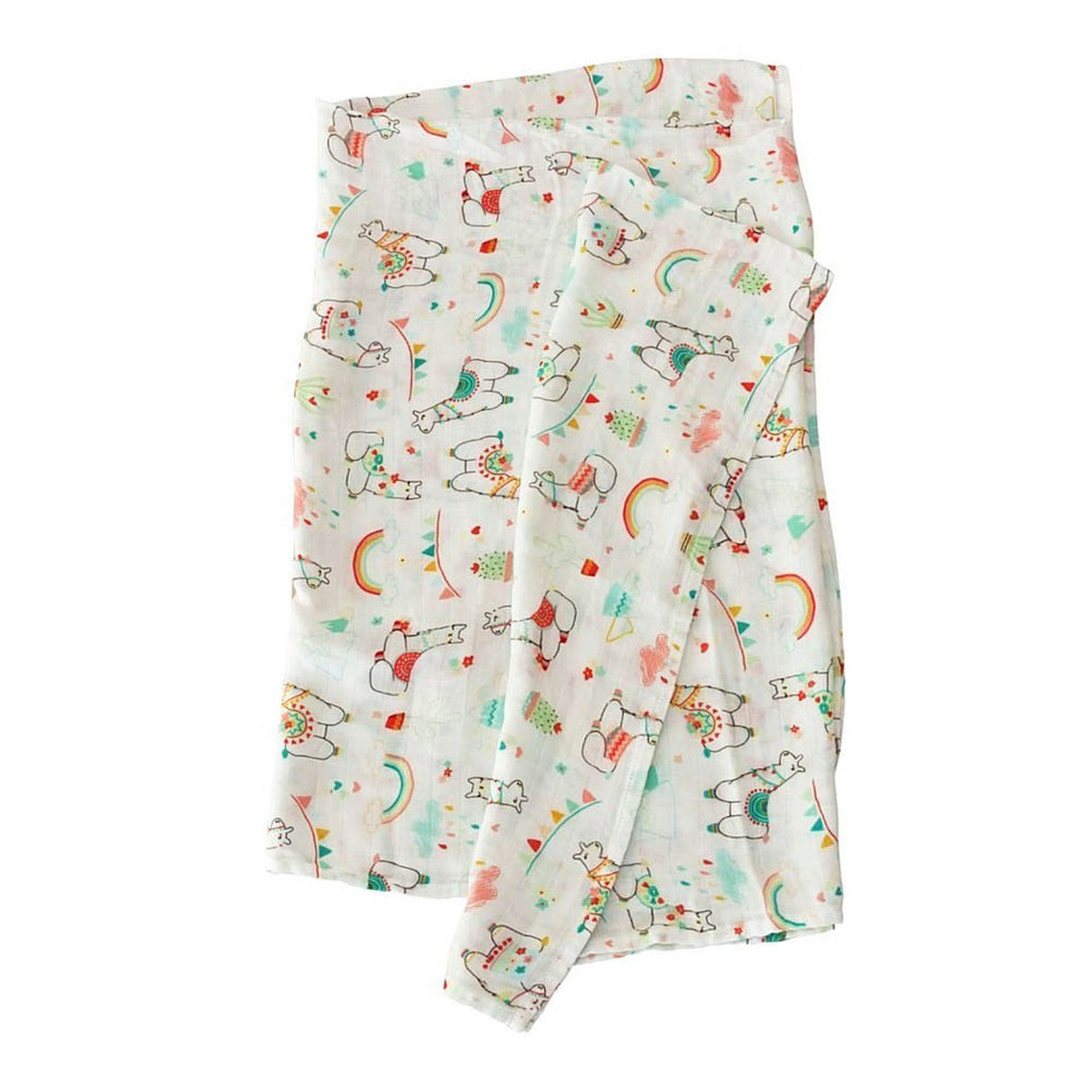 Swaddle - Llama Rainbow