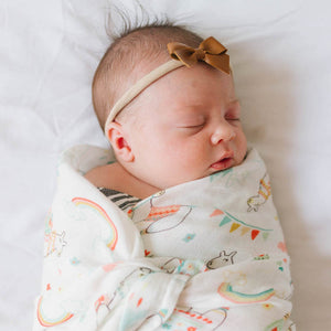 Swaddle - Llama Rainbow